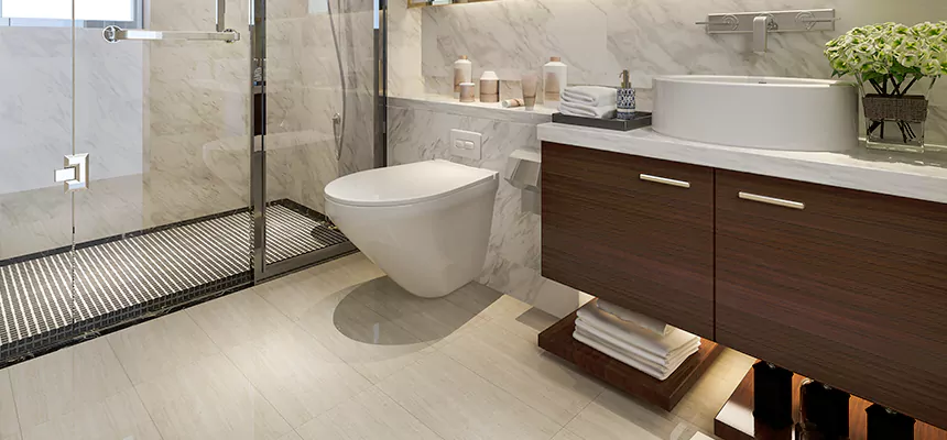 Burst Pipe Bathroom Cleanup in Legacy